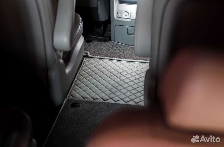 Ковры в салон для Kia Carnival III 2017