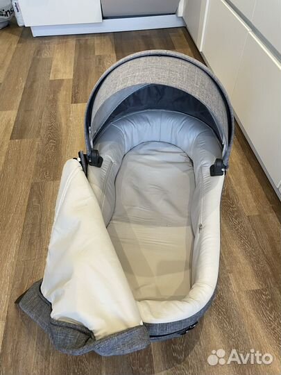 Коляска stokke trailz люлька и прогулочный блок