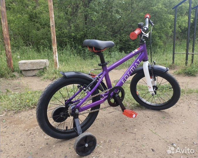 Новый велосипед format детский новый