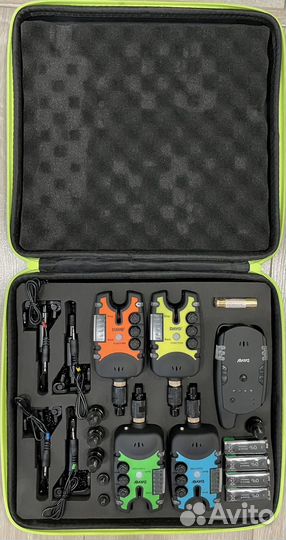 Сигнализаторы поклевки Dayo 4+4+1 полный комплект