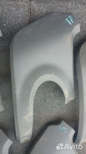 Range Rover Evoque 2011-15 накладка лев зад бампер