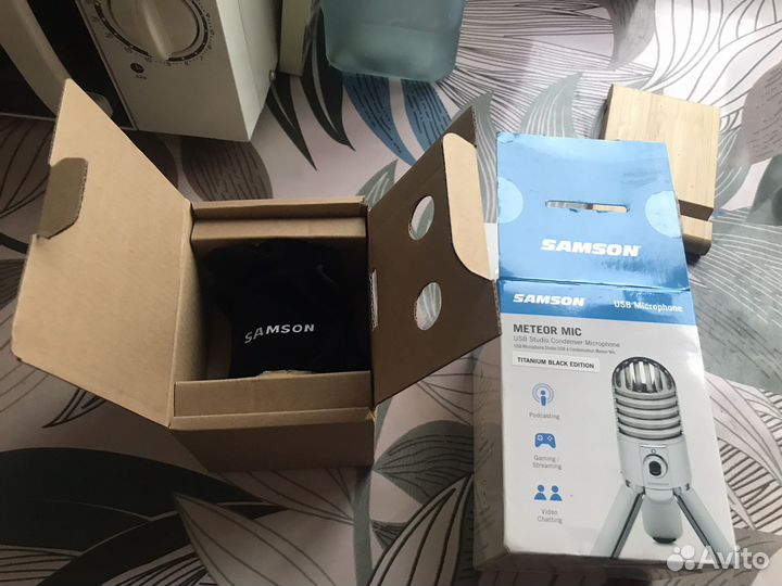 Микрофон Samson meteor mic usb