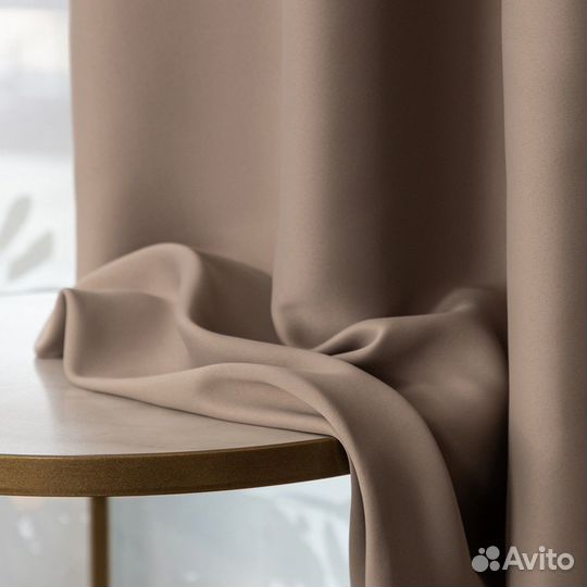 Блэкаут шторы Марсель Крем