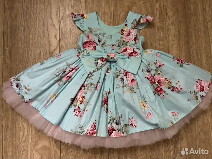 Платье для девочки 80-92