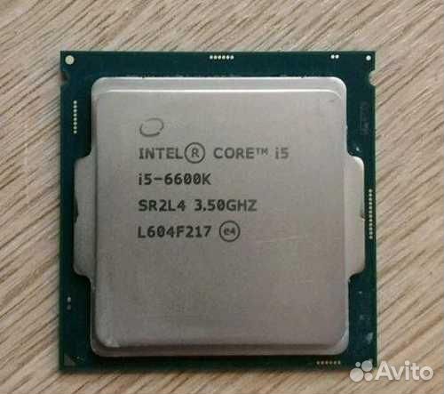 Процессор i5 6600k