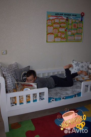 Детская кровать из массива сосны