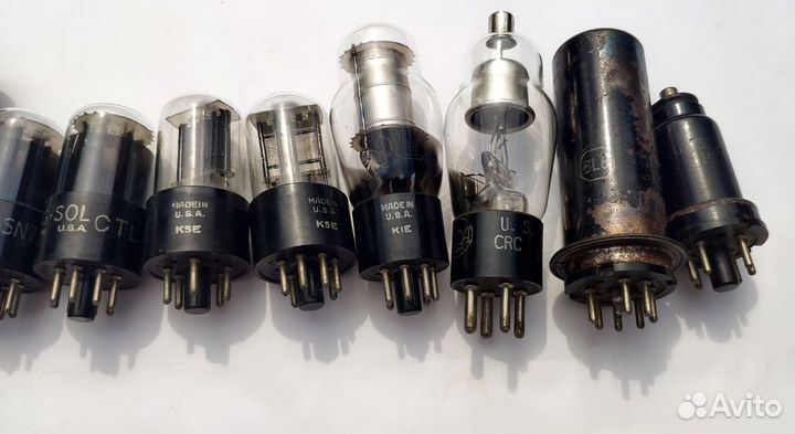 Радио- и электронные лампы СССР USA