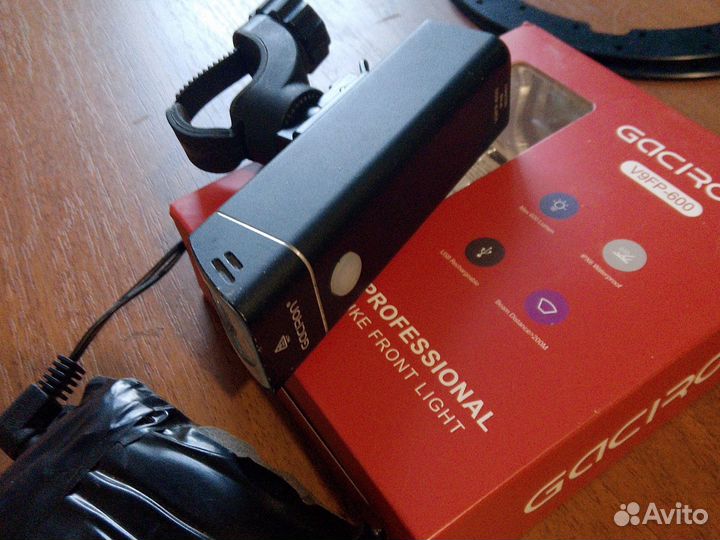 Мощный Фонарик для велосипеда Gaciron v9fp-600