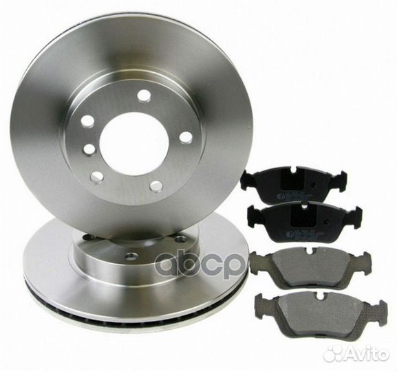 JZW 698 302 DF к-кт диски и колодки VW Touareg