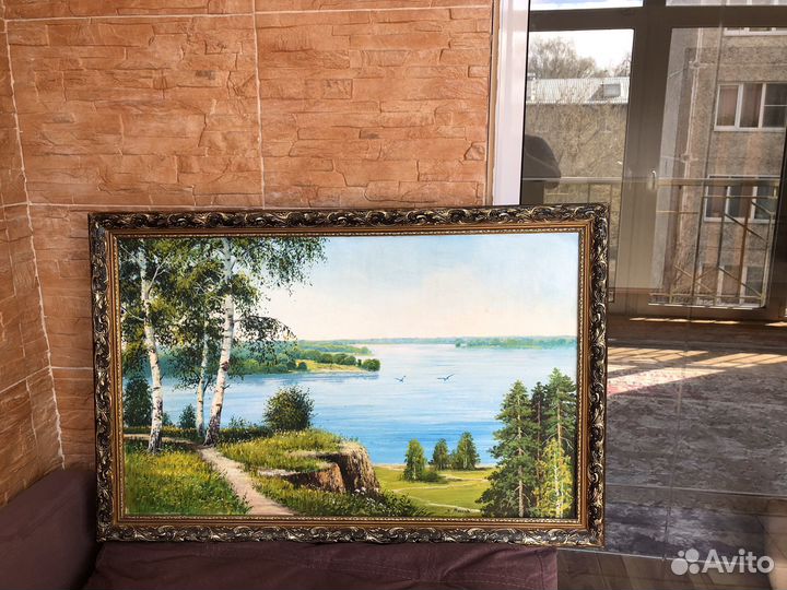 Картина маслом на холсте пейзаж