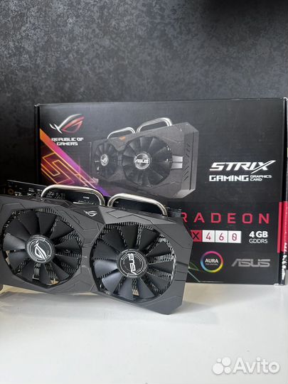 Видеокарта rx460 4g