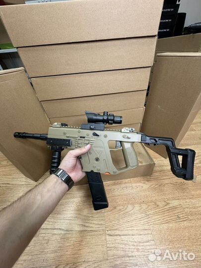 Мощный детский автомат на орбизе Вектор