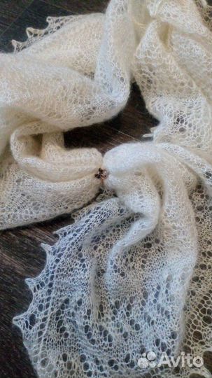 Оренбургский пуховый шарфик