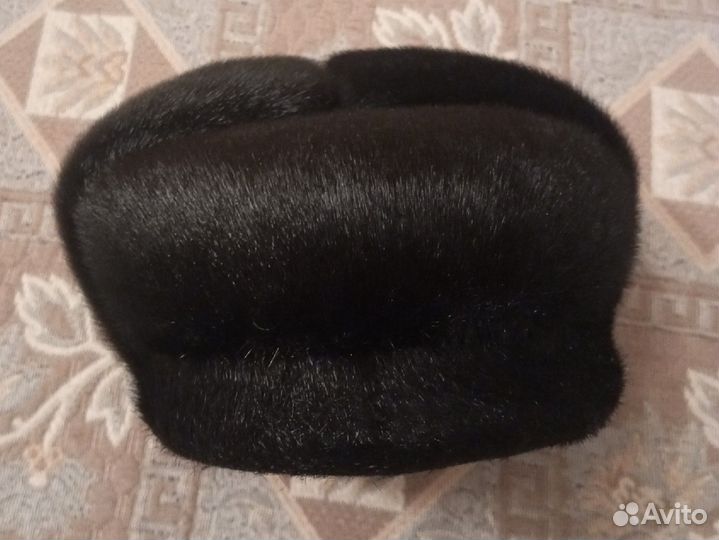 Норковая шапка мужская