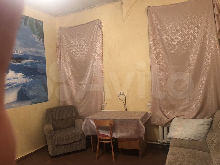 Комната 17,5 м² в 1-к., 1/1 эт.