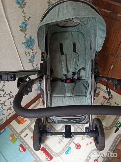 Коляска luxmom 3 в 1 бу