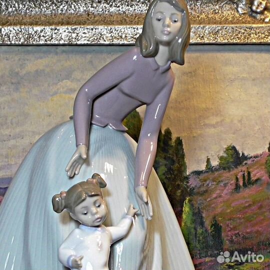Nao by Lladro.Первые шаги.Статуэтка.Фарфор.Испания