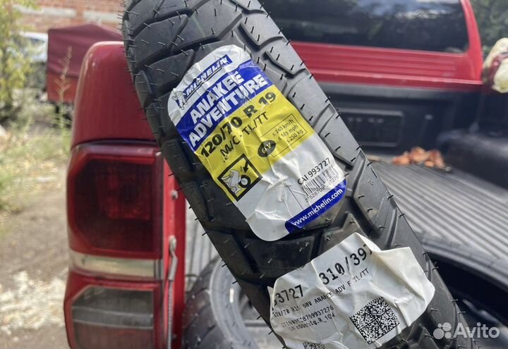 Michelin Anakee Adventure 170 60 17 и 120 70 19