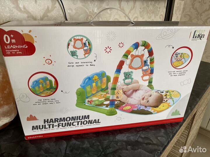 Развивающий коврик новый