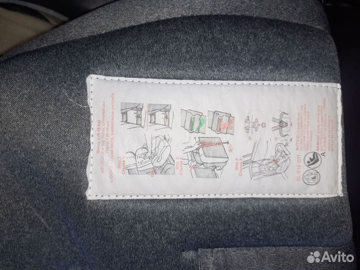 Детское автокресло 15 до 36 кг