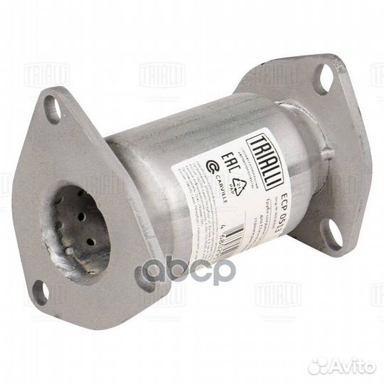 Труба соед. (вместо кат-ра) для а/м Chevrolet L