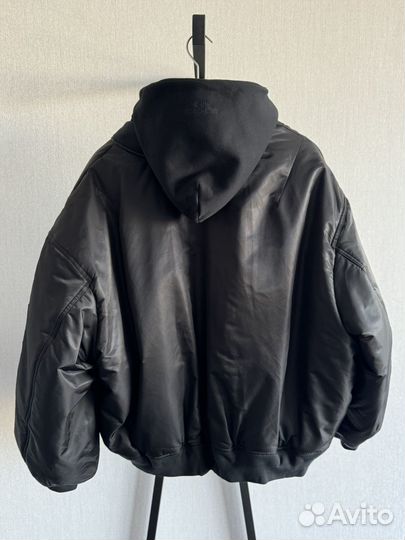 Balenciaga Paris All In Bomber Hooded