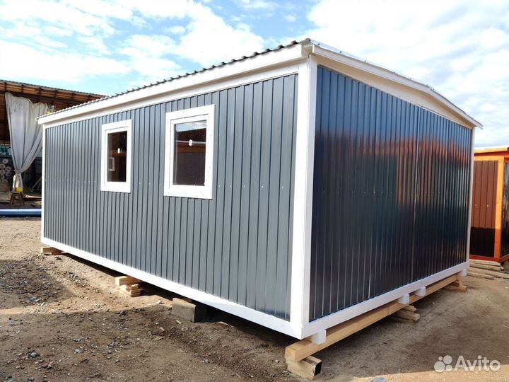 Дачные мини домики 6х4.4м