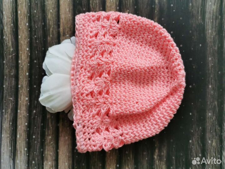 Шапочка для новорожденной девочки, младенца для фо