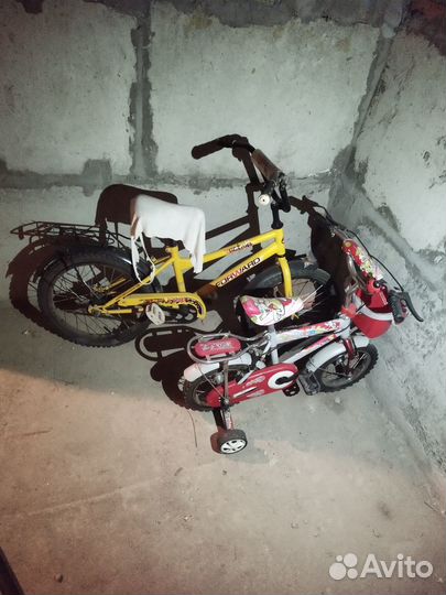 Детский велосипед бу 3-8 лет