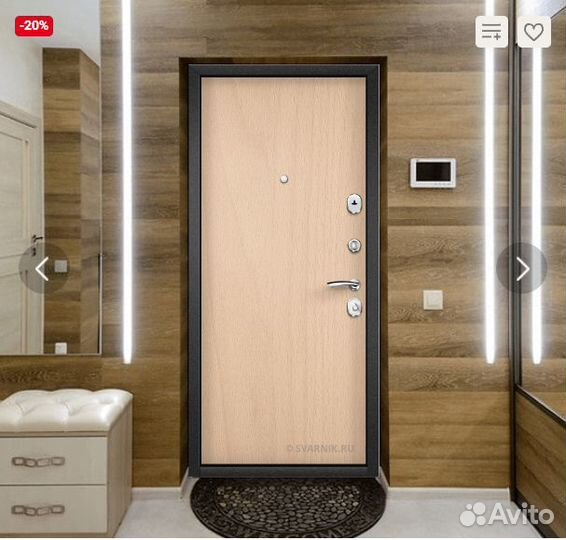 Дверь с терморазрывом до -40. Порошковый окрас