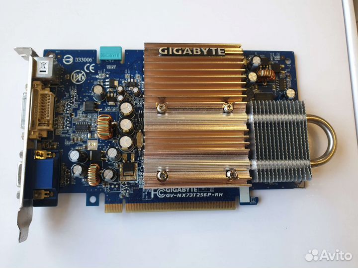 Видеокарта Nvidia GeForce7300 256 Mb