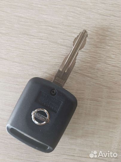 Ключ зажигания nissan