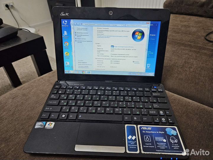 Нетбук asus eee pc
