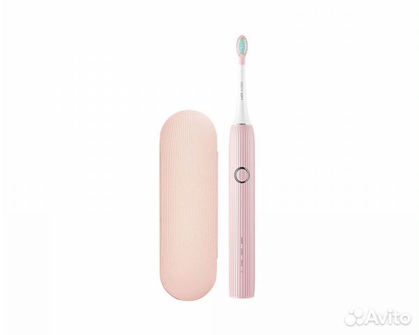 Электрическая зубная щетка soocas V1, розовая