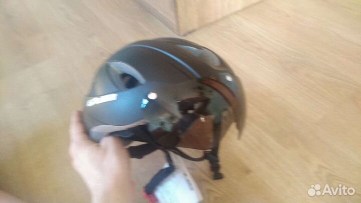 Вело шлем с задним фонарем L (57-61)