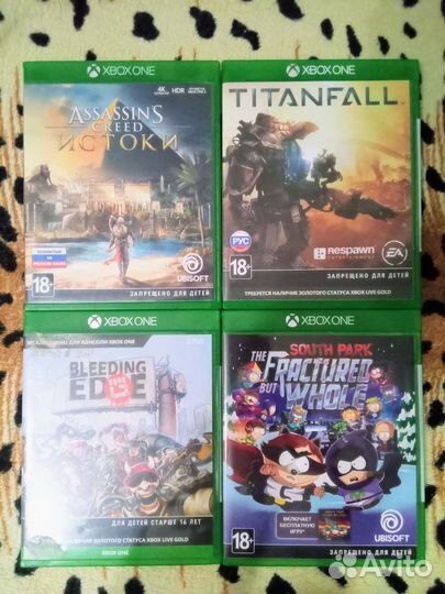 Игры на Xbox One новые и б/у