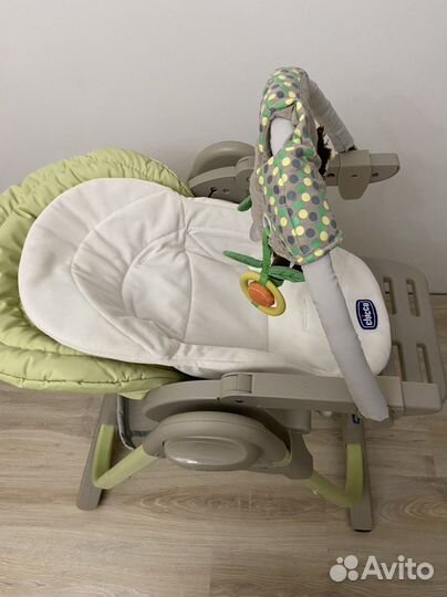 Стульчик для кормления chicco polly magic