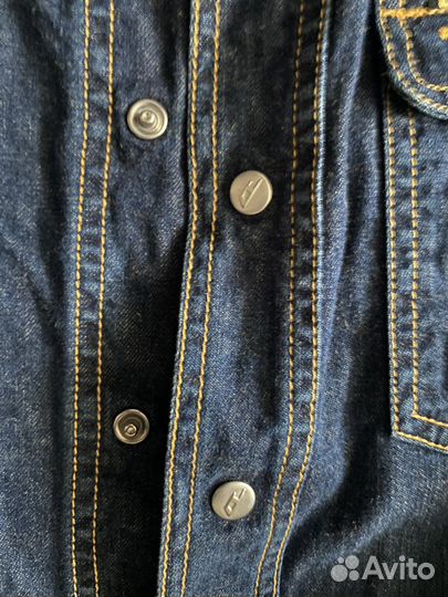 Джинсовая рубашка мужская Disel Italy р. 50-52