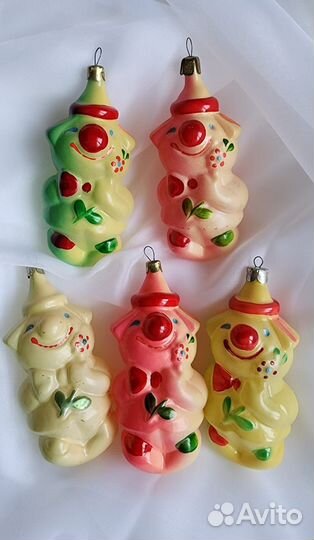 Елочные игрушки СССР
