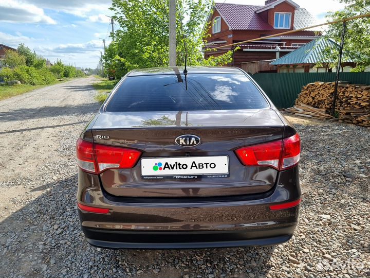 Kia Rio 1.6 МТ, 2015, 143 582 км