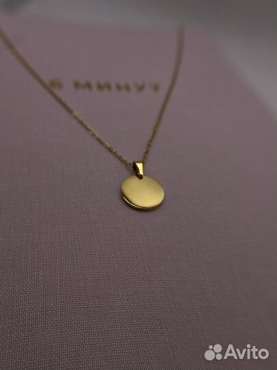 Кулон с гравировкой для мамы малыша