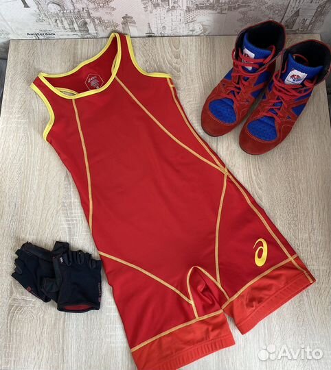 Трико для пауэрлифтинга asics