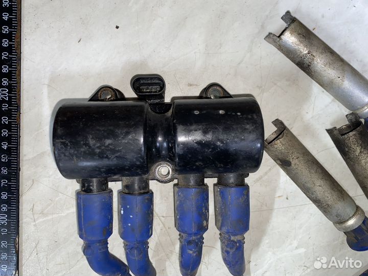 Катушка зажигания 4 контакта chevrolet lanos