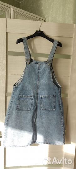 Джинсовый комбинезон и сарафан женский