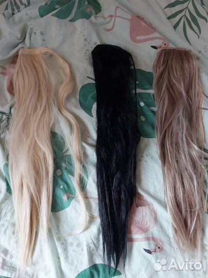 Волосы на лентах