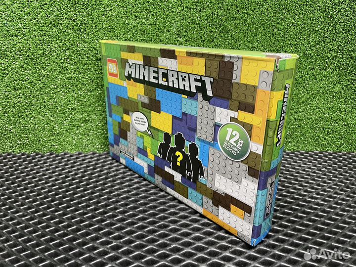 Набор человечков Маинкрафт аналог конструктор Lego