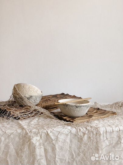 Комплект: Доска для подачи и плошка