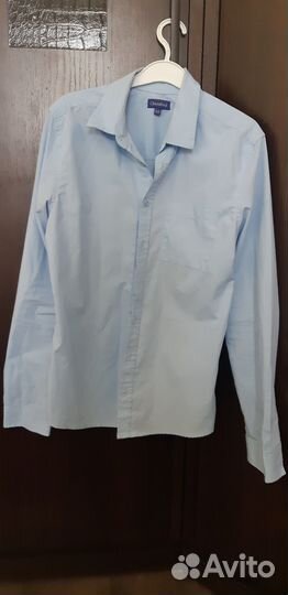 Рубашка школьная на мальчика 158