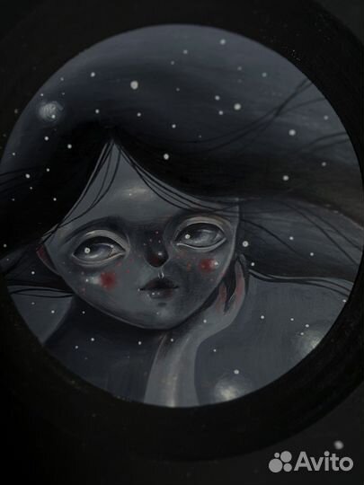 Картина «грустная фея»