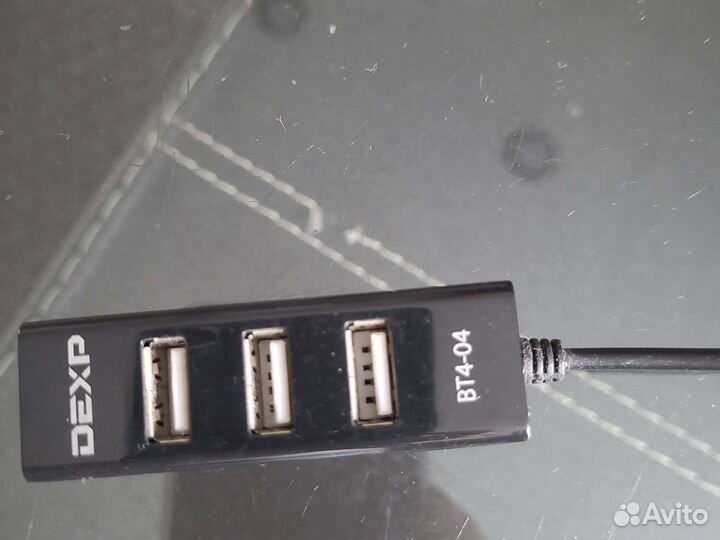 USB HUB разветвитель (на 4 выхода)